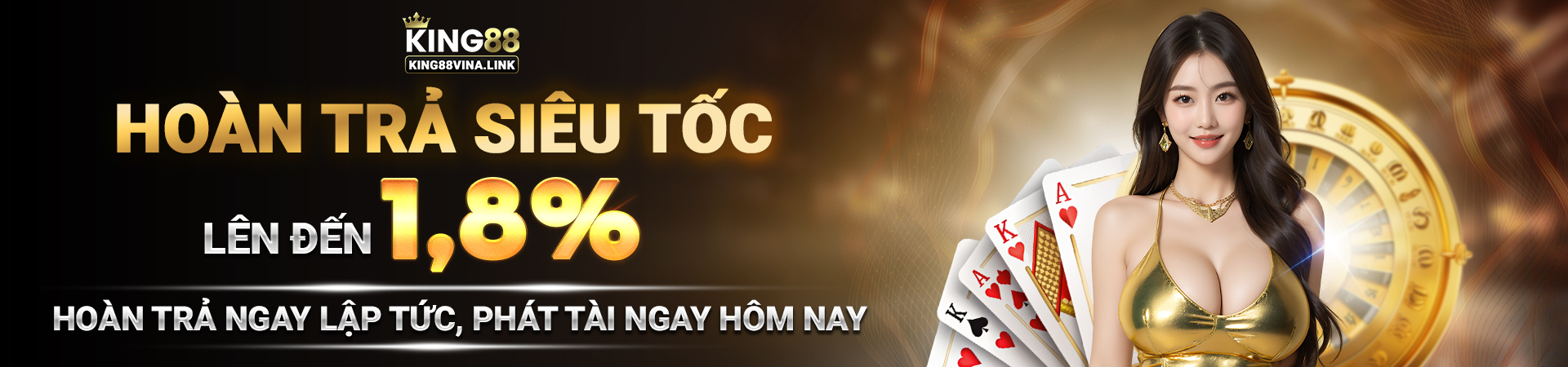 Hoàn trả siêu tốc, ưu đãi lên tới 1,8%